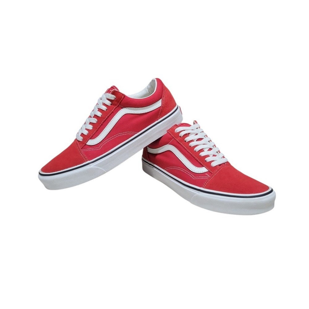 Vans Old Skool - Mens Shoes - Retro Red Old Schoo Sz(9.5)